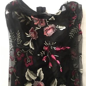 Sheer Floral Bodysuit